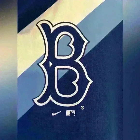 NWOT Brooklyn Dodgers Nike Royal Cooperstown Collection Half Zip Pullover - Picture 7 of 14